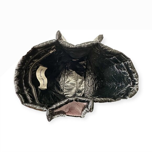 Stand Studio faux shearling tote bag, pink, one size - Picture 8 of 13